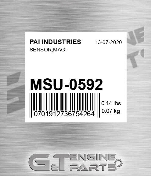MSU-0592 Sensor,mag.