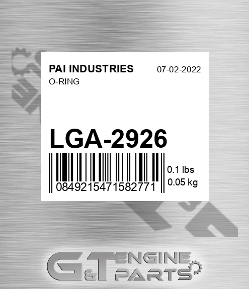 LGA-2926 O-ring