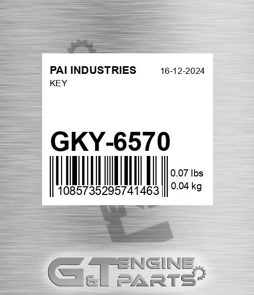 GKY-6570 Key