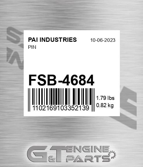 FSB-4684 Pin