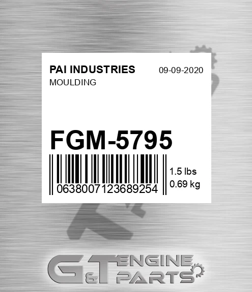FGM-5795 Moulding