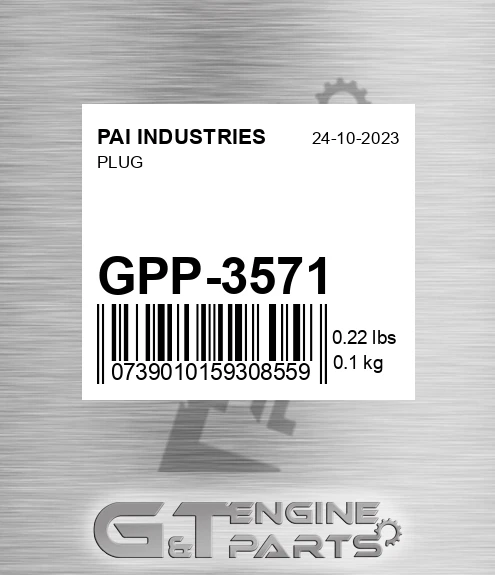 GPP-3571 Plug