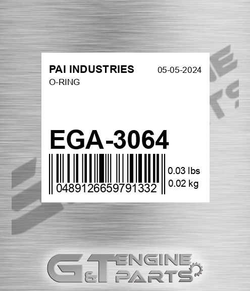 EGA-3064 O-ring