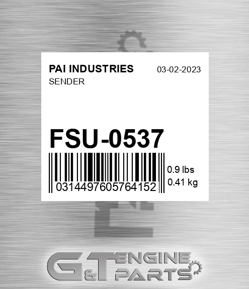 FSU-0537 Sender