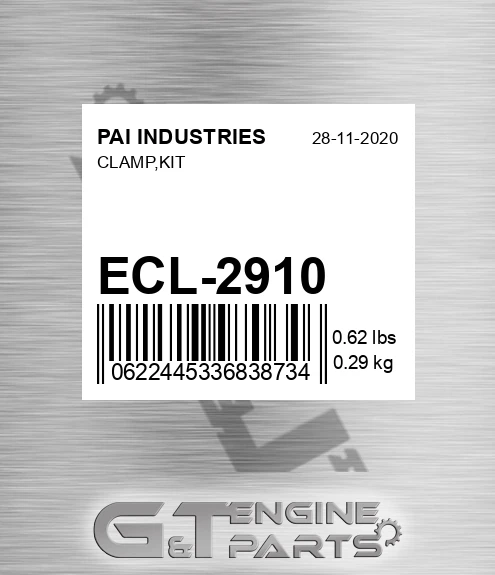 ECL-2910 Clamp,kit