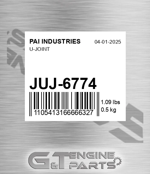 JUJ-6774 U-joint