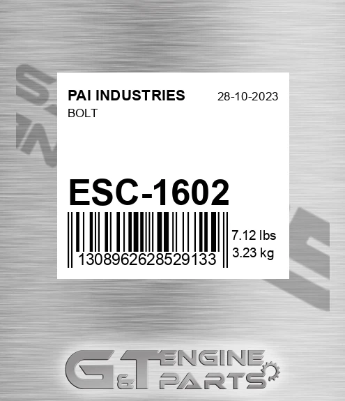 ESC-1602 Bolt