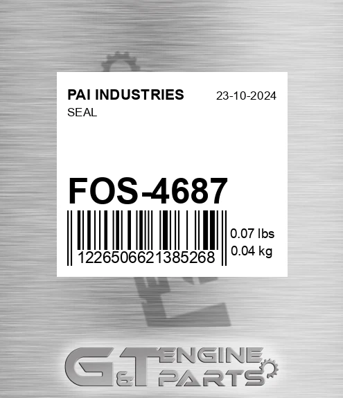 FOS-4687 Seal