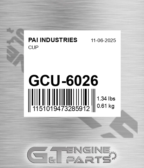 GCU-6026 Cup