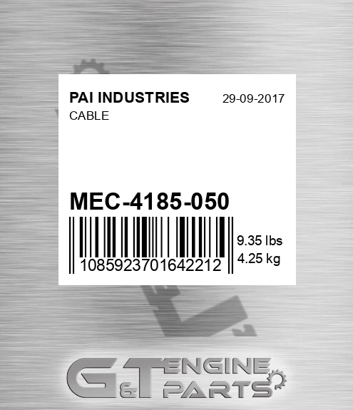 MEC-4185-050 Cable
