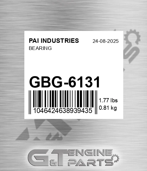 GBG-6131 Bearing