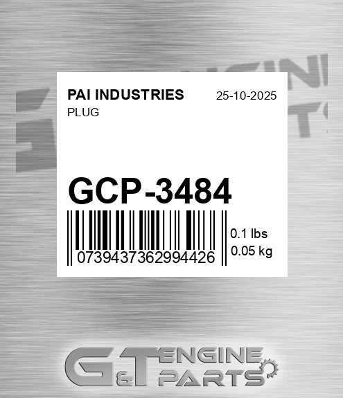 GCP-3484 Plug