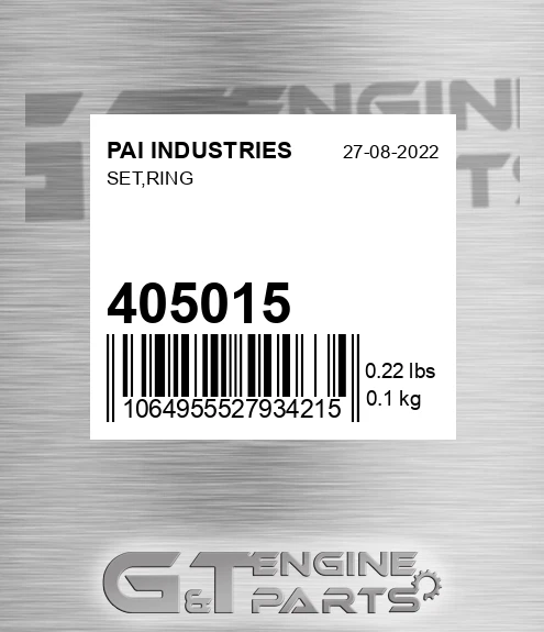 405015 Set,ring