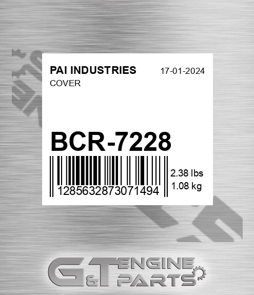 BCR-7228 Cover