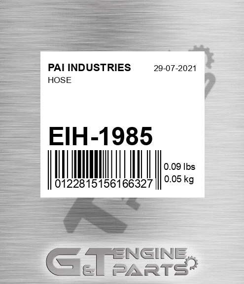 EIH-1985 Hose