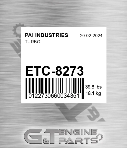 ETC-8273 Turbo