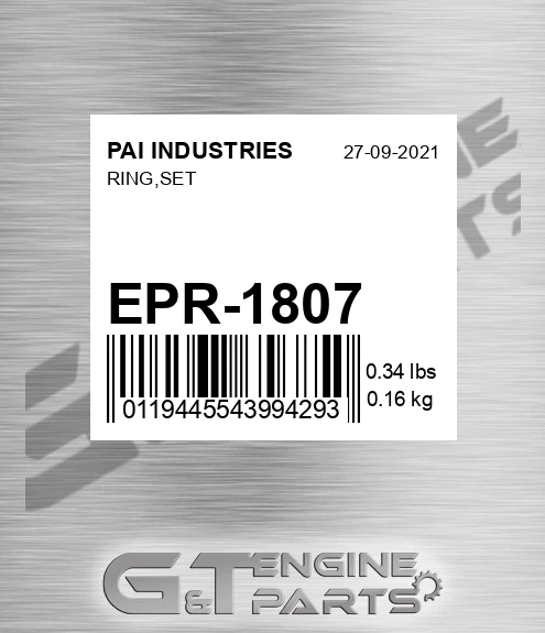 EPR-1807 Ring,set