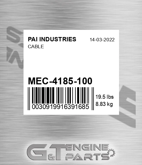 MEC-4185-100 Cable