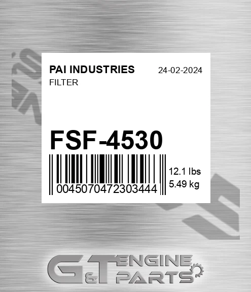 FSF-4530 Filter