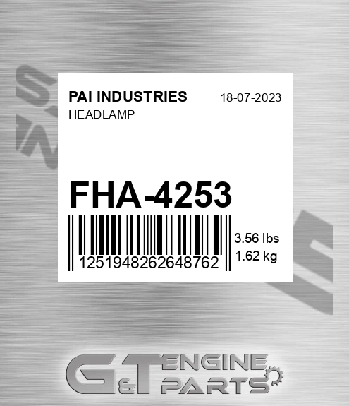 FHA-4253 Headlamp
