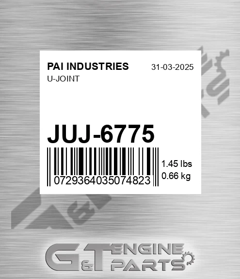 JUJ-6775 U-joint