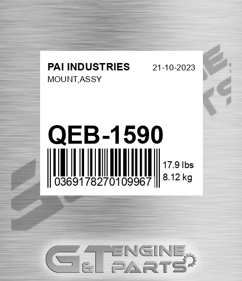 QEB-1590 Mount,assy
