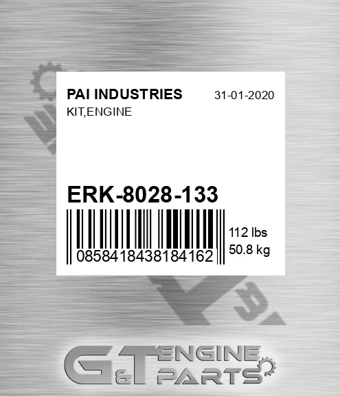 ERK-8028-133 Kit,engine for PAI INDUSTRIES