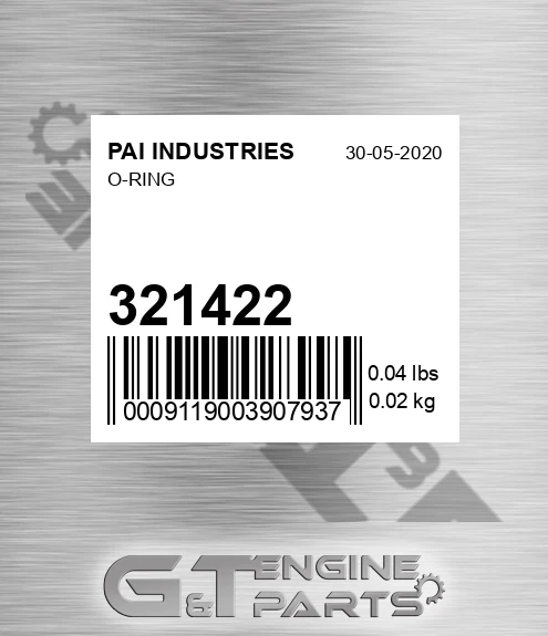 321422 O-ring