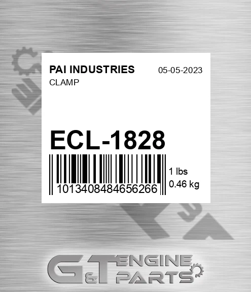 ECL-1828 Clamp for PAI INDUSTRIES