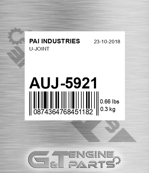 AUJ-5921 U-joint