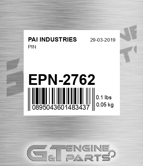 EPN-2762 Pin