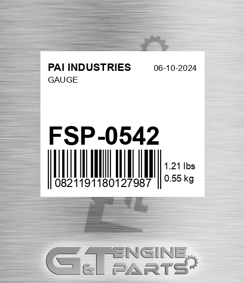 FSP-0542 Gauge