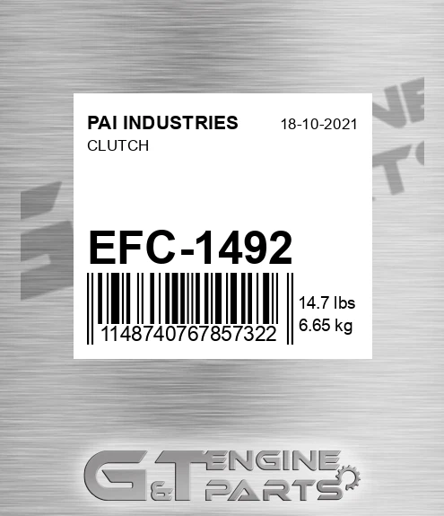 EFC-1492 Clutch