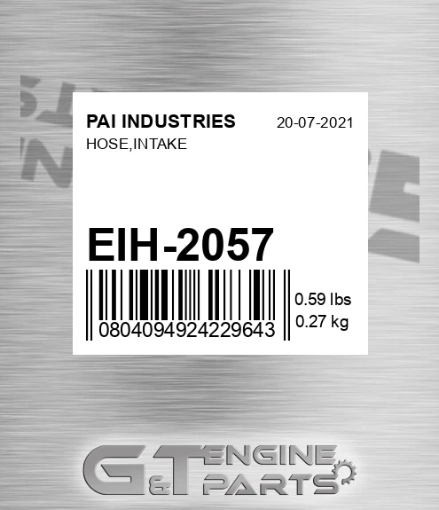 EIH-2057 Hose,intake