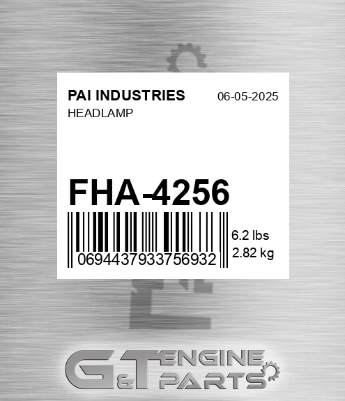 FHA-4256 Headlamp