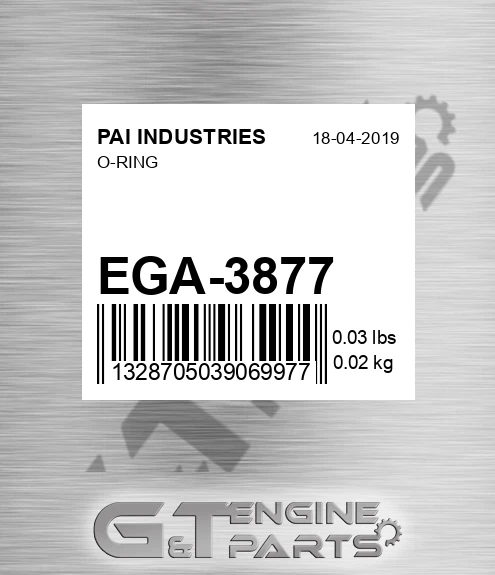 EGA-3877 O-ring