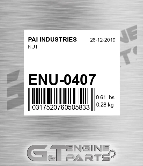 ENU-0407 Nut