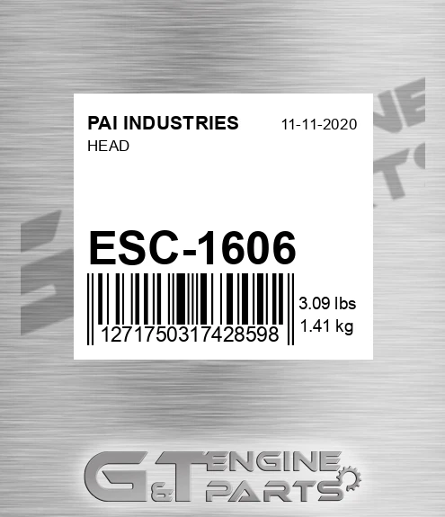 ESC-1606 Head