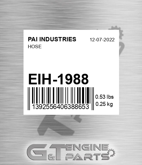 EIH-1988 Hose