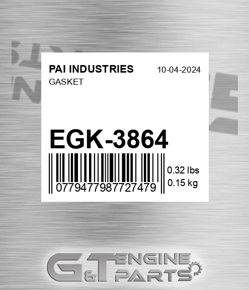 EGK-3864 Gasket