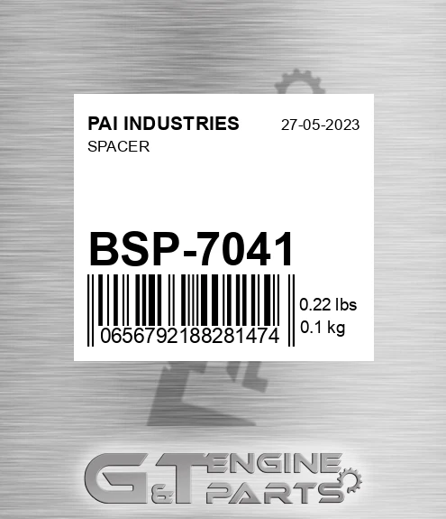 BSP-7041 Spacer