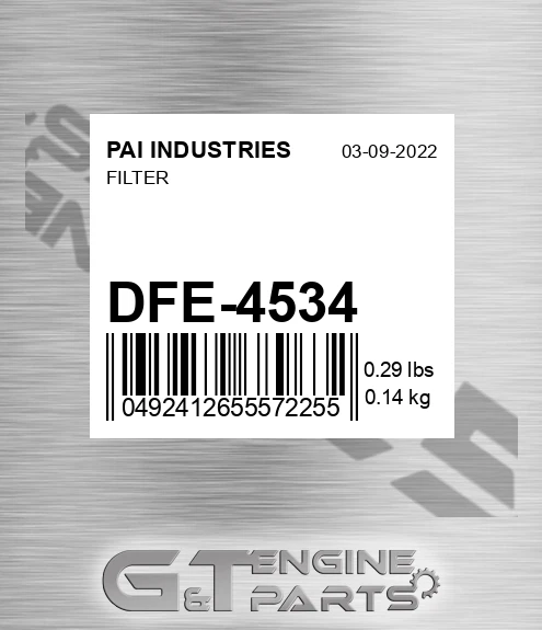 DFE-4534 Filter