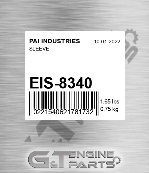 EIS-8340 Sleeve