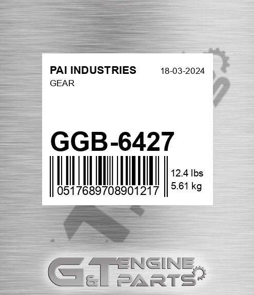 GGB-6427 Gear