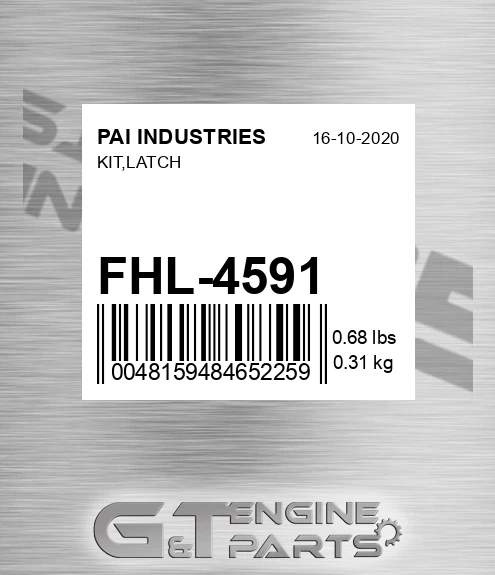 FHL-4591 Kit,latch