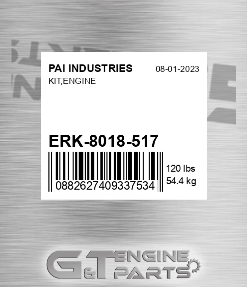 ERK-8018-517 Kit,engine for PAI INDUSTRIES