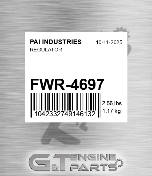 FWR-4697 Regulator