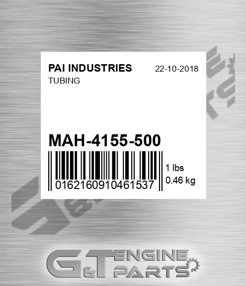 MAH-4155-500 Tubing