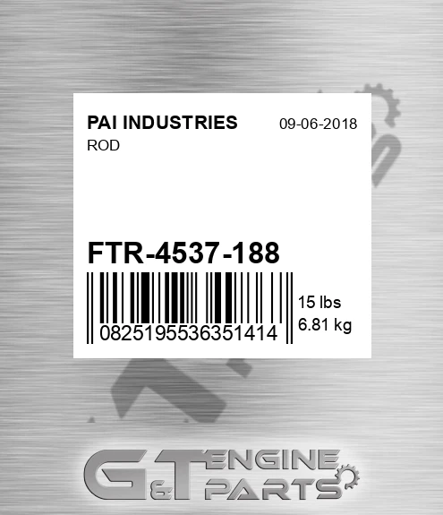 FTR-4537-188 Rod