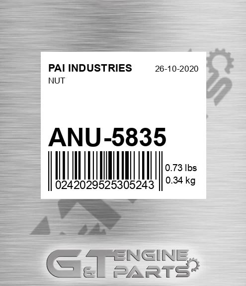 ANU-5835 Nut
